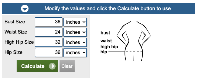 Body Type Calculator